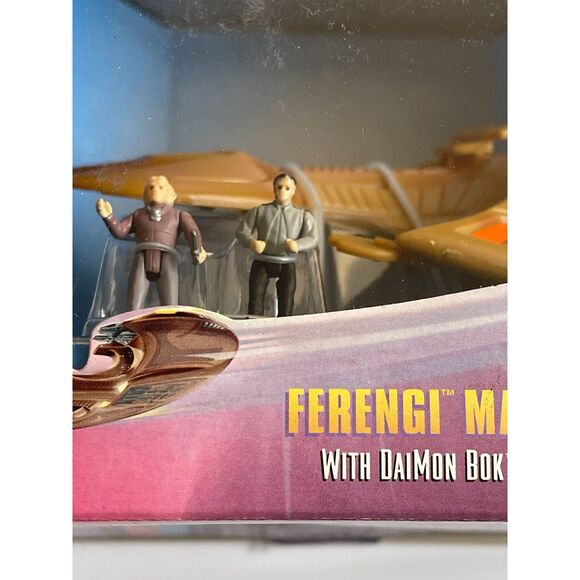 Star Trek Strike Force Lot 3 Mini Ship Replicas USS Enterprise, Ferengi, Klingon - Picture 12 of 13